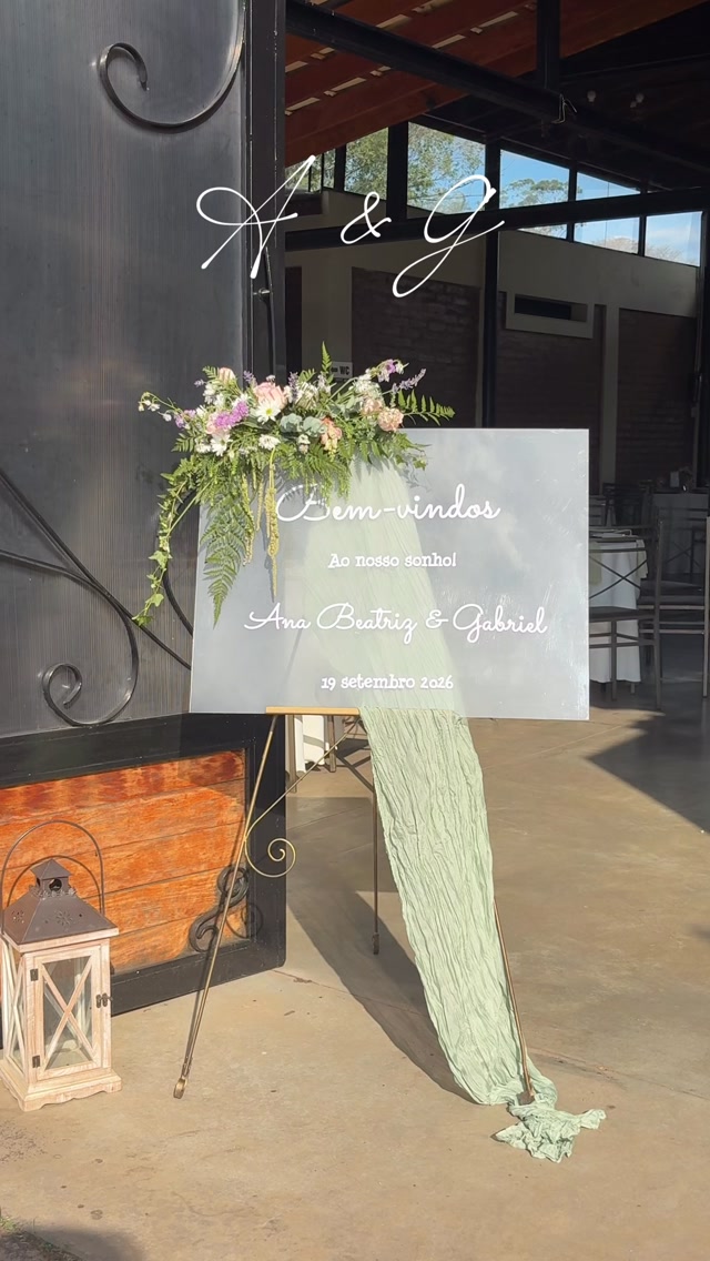 Arranjo floral garden style